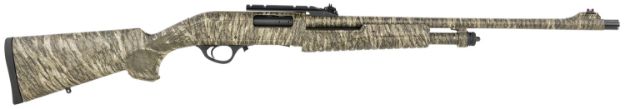 Picture of Escort HEFH2022TRBL Field Hunter Turkey Full Size 20 Gauge Pump 3" 4+1 22" Mossy Oak Bottomland Steel Barrel, Grooved Aluminum Receiver, Fixed Mossy Oak Bottomland Synthetic Stock, Right Hand