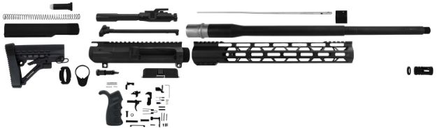 Picture of TacFire SSRK65CRDLPK20BN AR Build Kit Rifle 6.5 Creedmoor AR Platform Black Nitride 5/8"-24 tpi *Sports South Exclusive.