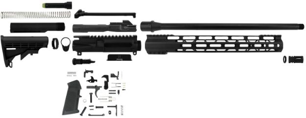 Picture of TacFire SSRK45ACPLPK AR Build Kit Rifle 45 ACP AR Platform Black Nitride Aluminum *Sports South Exclusive.