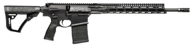 Picture of Daniel Defense 0215822207047 DD5 V4 6.5 Creedmoor 18" 20+1 Black Hard Coat Anodized 6 Position w/SoftTouch Overmolding Stock MLOK