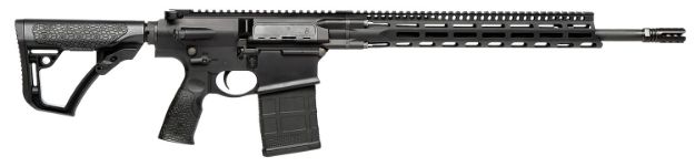 Picture of Daniel Defense 0215822207055 DD5 V4 *CA Compliant 6.5 Creedmoor 18" 10+1 Black Hard Coat Anodized 6 Position w/SoftTouch Overmolding Stock MLOK