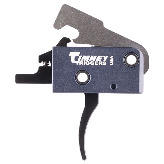 Picture of Timney Triggers IMPACT Impact AR Curved Trigger with 3 lbs Draw Weight & Black Finish for AR-Platform