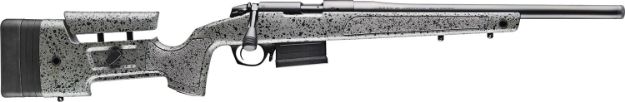 Picture of Bergara Rifles B14R001 B-14 Trainer Full Size 22 LR 10+1 18" Matte Blued Matte Barrel & Receiver, HMR w/Adj Cheek Piece Black Fleck Gray Synthetic Stock, Right Hand