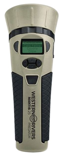 Picture of Western Rivers WRC-GC25-PDT Mantis 25 Electronic Call Multiple Sounds Attracts Predators Brown Plastic