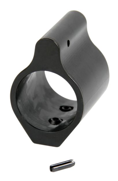 Picture of LBE Unlimited ARLPGB Low Profile Gas Block  .750" Black Nitride 4142 Steel for AR-15