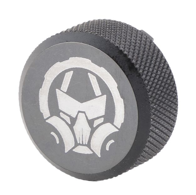 Picture of Dead Air DM3000 P-Series Front Cap Tool Steel Black Fits Ghost/Mask Suppressor