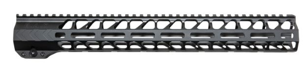 Picture of Battle Arms Development BADWH15MLOK Workhorse Handguard 15" M-LOK, Free-Floating Style Made of 6061-T6 Aluminum with Black Anodized Finish for AR-15