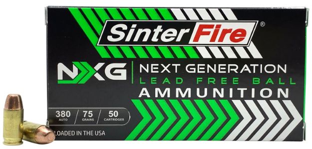 Picture of SinterFire Inc SF38075NXG Next Generation (NXG)  380ACP 75gr Lead Free Ball 50 Per Box/20 Case