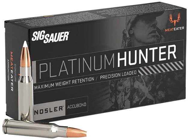 Picture of SIG E7RMPH16020 PLATNM HNTR 7MMRM 160GR 20/10