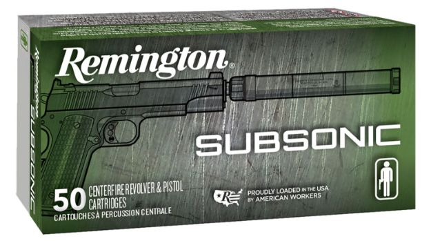 Picture of REM 28435 S9MM9 SUBSONIC 9MM 147FNEB 50/10
