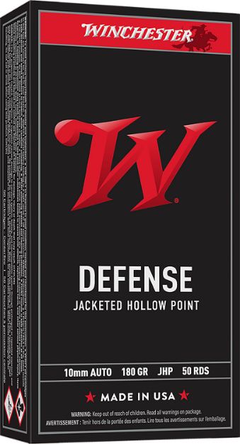 Picture of WIN USA10JHP 10MM USA PRSNL PROT JHP 147GR 50/10