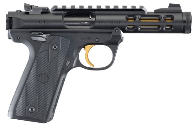 Picture of RUG 43927 MKIV 22/45 LITE 22LR 4.4 10R TB BLK