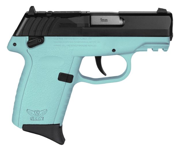 Picture of SCCY CPX-1CBSBRDRG3 9MM 3.1 10R SF BLK/SBLU