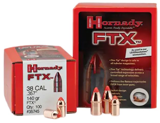 Picture of HORN 35105 BULL .358 200 FTX 100/15