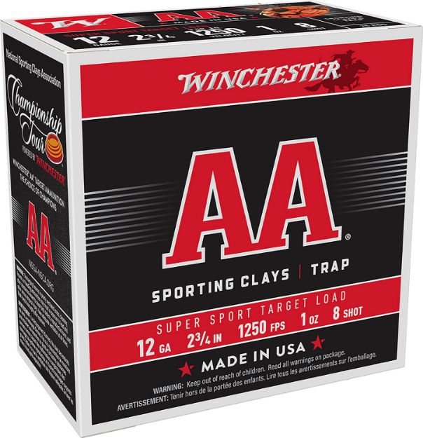 Picture of WIN AASC12508 AA SPT CLY 12 2.75 8SH 1OZ 25/10