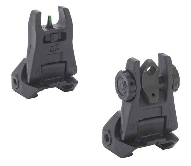 Picture of MEPRO 404100 FUBS-FLIP BACKUP SGHT 2DOT BLK