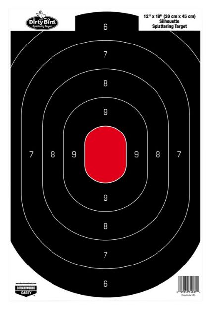 Picture of BIR 35601 DIRTYBRD 12X18 OVAL SIL 100PK
