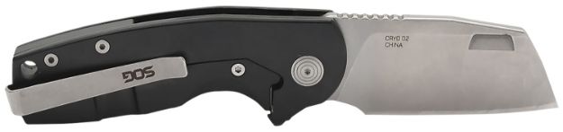 Picture of SOG 14-03-12-57 STOUT FLK CLEAVER BLK STONE