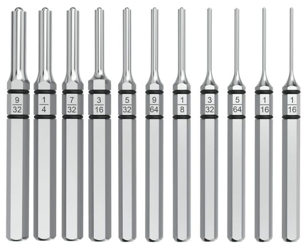 Picture of AVID AVAPK-RP ACCU-PUNCH 11-PC ROLL PIN PUNCH