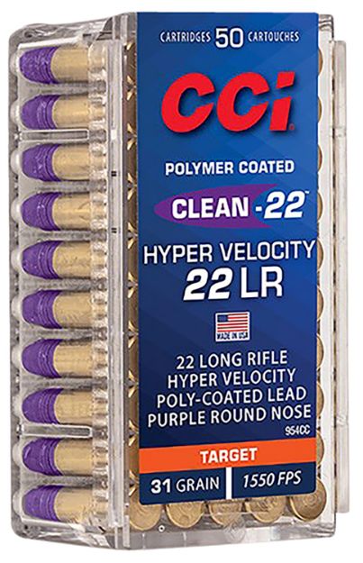 Picture of CCI 954CC 22LR HYPVEL CLN 31 LN PRPL 50/100
