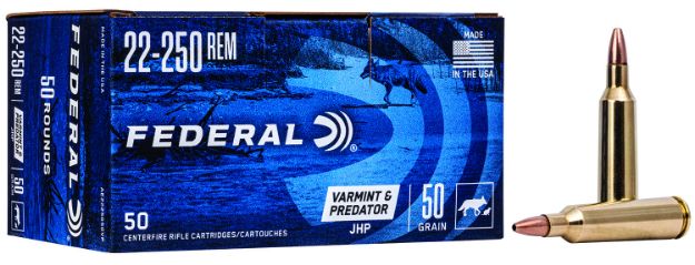 Picture of American Eagle 22-250 50Gr Jhp V&P 50Bx