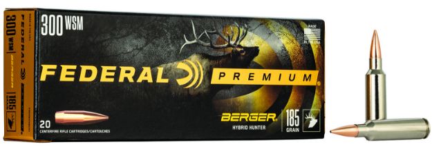 Picture of 300 Wsm 185Gr Berger Hybrid Hunter 20/Box