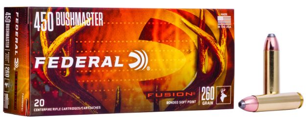 Picture of 450 Bushmaster 260Gr Soft Point 20/Box