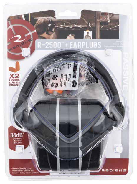 Picture of RAD R2500CS R2500 EAR MUFF NRR 37
