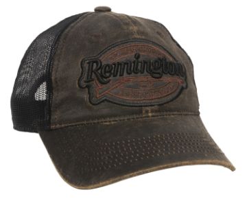 Show details for OUTDOOR RM17A REMINGTON HAT DARK BROWN/BLACK Picture of OUTDOOR RM17A REMINGTON HAT DARK BROWN/BLACK