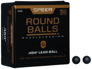 Show details for SPEER 5135 ROUND BALLS .454 100/5 Picture of SPEER 5135 ROUND BALLS .454 100/5