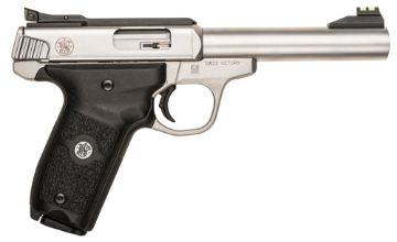 Show details for S&W*VICTORY 108490 SW22 22LR FS 5.5 10R SLV Picture of S&W*VICTORY 108490 SW22 22LR FS 5.5 10R SLV