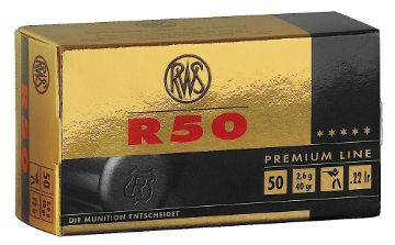 Show details for RWS 2134187 22LR R50 40GR C-CLASS 50/100 Picture of RWS 2134187 22LR R50 40GR C-CLASS 50/100