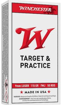 Show details for WIN Q4172X 9MM 115 FMJ 50/10 Picture of WIN Q4172X 9MM 115 FMJ 50/10