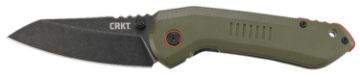 Show details for CRKT 6280 OVERLAND 3.00 PLAIN GRN Picture of CRKT 6280 OVERLAND 3.00 PLAIN GRN