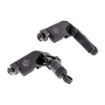 Picture of Ar-15 Flip-Up 45 Degree Offset Sight Set Clamp Mount Blk