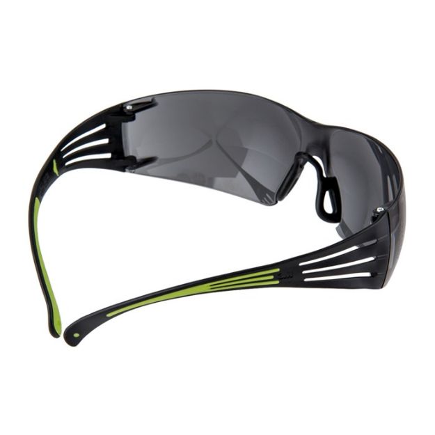 Picture of Gray Securefit  Shooting Glasses Black