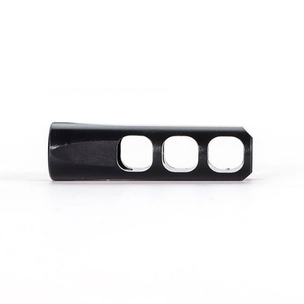 Picture of Slim 5.56 Nato 3-Port Muzzle Brake .620 1/2''-28 Threads Blk