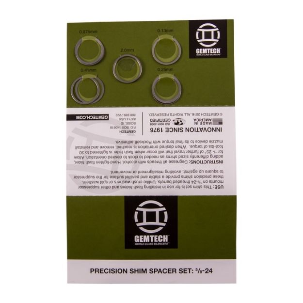 Picture of Shim Kit For Mounting Flash Hiders 7.62Mm (5/8-24)