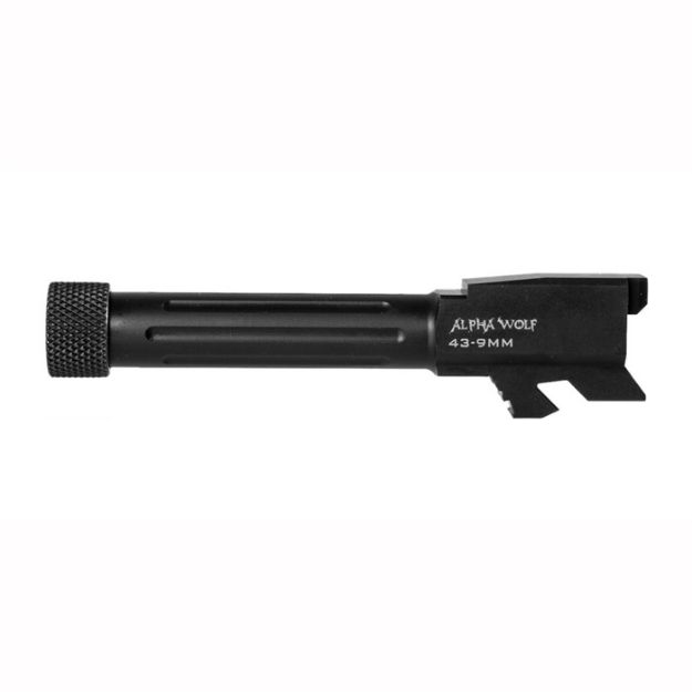 Picture of Alphawolf Barrel For Glock 43 9Mm Threaded 1/2 X 28