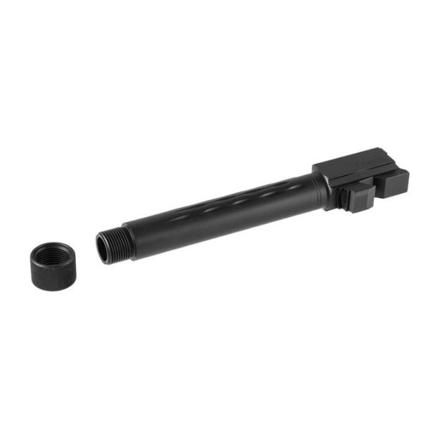 Picture of Match 9Mm Threaded Flame Bbl For Glock-17 Gen 1-4 Black