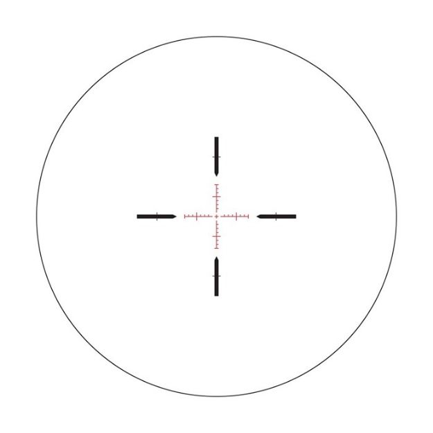 Picture of Talos Btr 1-4X24mm Sfp Illuminated Ahsr Ir Mil Reticle Black