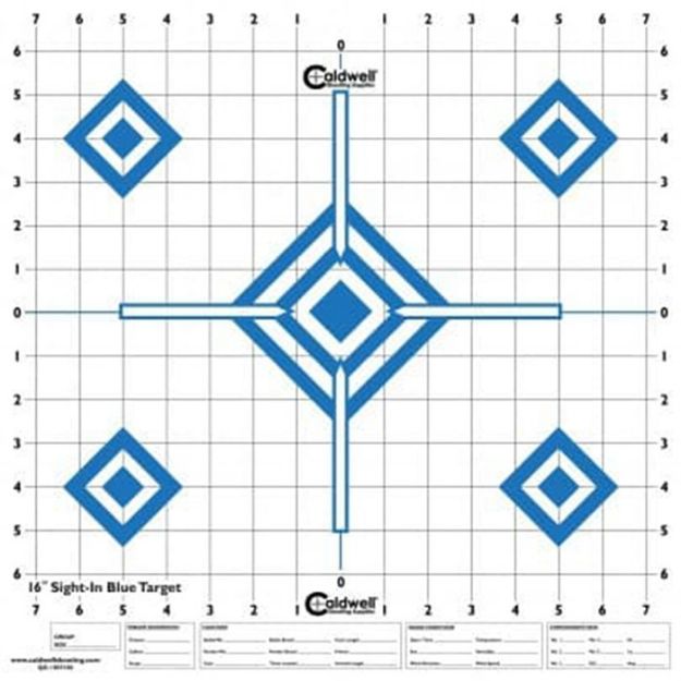 Picture of Sight In Target 16   Hi Contrast Blue, 10Pk