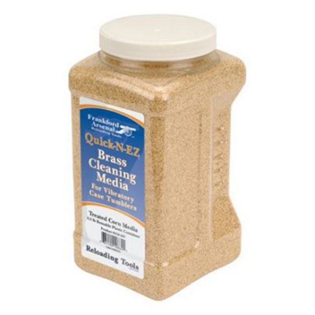 Picture of Treated Corn Cob Media In Reusable Pastic Container 4.5Lbs
