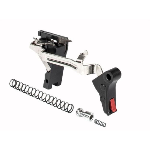 Picture of Pro Flat Face Trigger Drop-In Kit Glock G1-3 9Mm Blk/Red