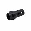 Picture of 9Mm 3-Lug Adapter Dual Chevron Muzzle Brake 1/2-28
