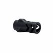 Picture of 9Mm 3-Lug Adapter Dual Chevron Muzzle Brake 1/2-36