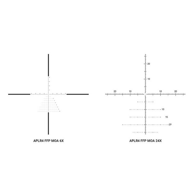 Picture of Midas Tac Hd 6-24X50mm Ffp Aplr4 Moa Reticle Black
