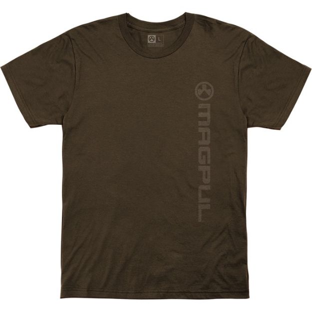 Picture of Vert Logo Cotton T-Shirt Medium Brown