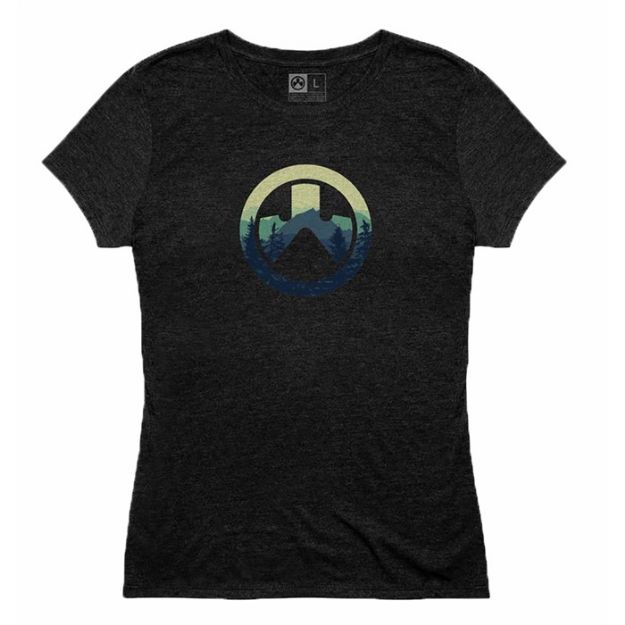 Picture of Cascade Icon Logo T-Shirt Charcoal Heather Medium