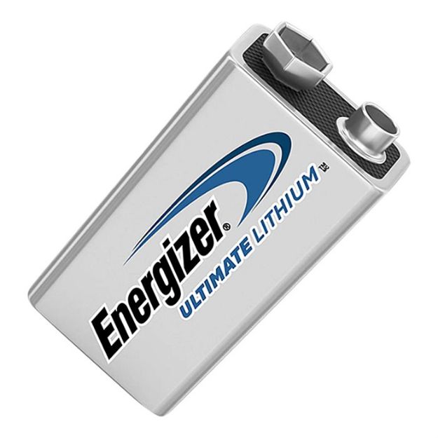 Picture of 9V Ultimate Lithium Batteries 2/Pack